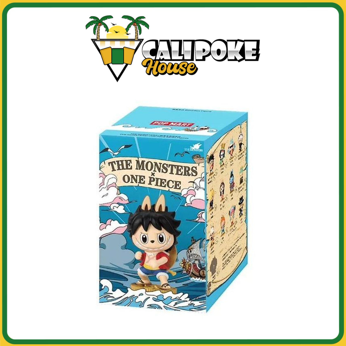 Pop Mart The Monsters (Labubu) x One Piece Figures Blind Box