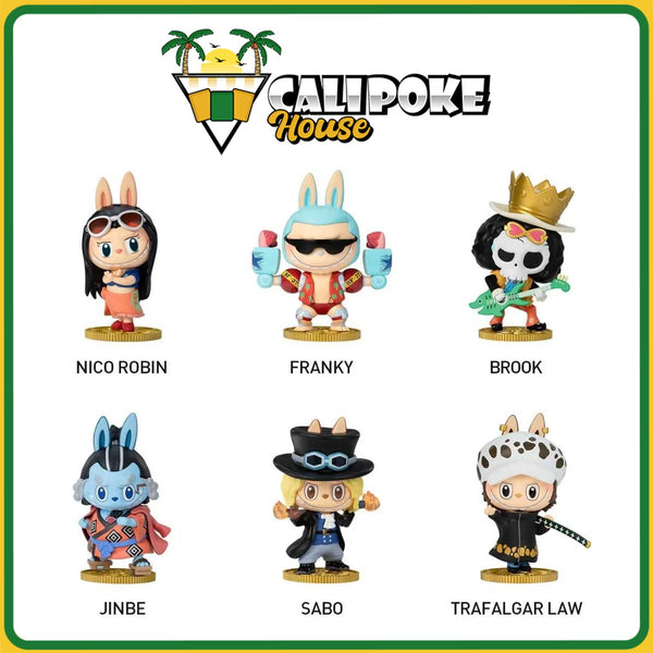 Pop Mart The Monsters (Labubu) x One Piece Figures Blind Box