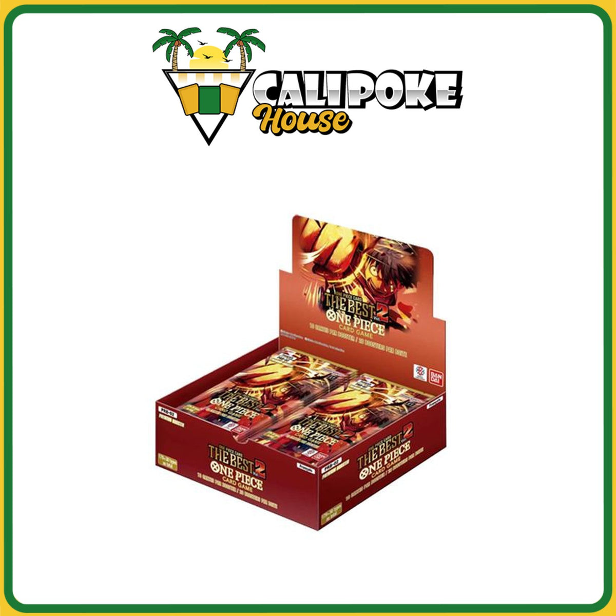 One Piece Trading Card Game PRB-02 Booster Box The Best Vol. 2 English Sealed