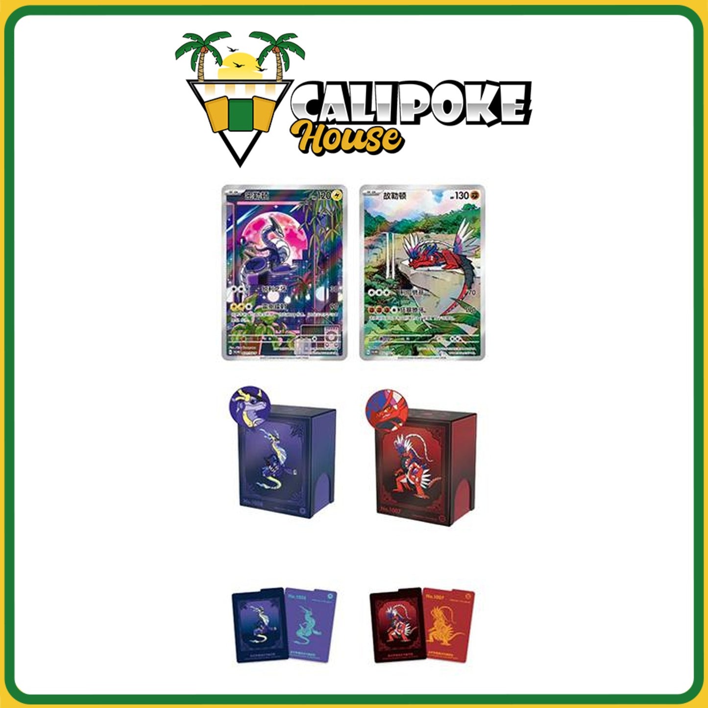 Pokemon Chinese Illustration Rare Metal Card Deck Blind Box