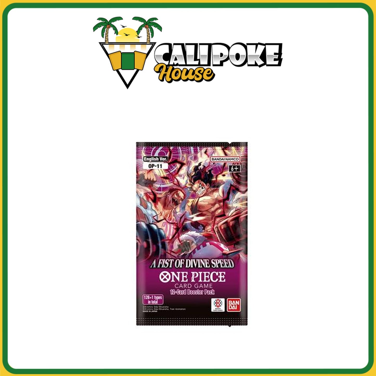 One Piece Trading Card Game OP-11 Booster Box A Fist of Divine Speed English Sealed
