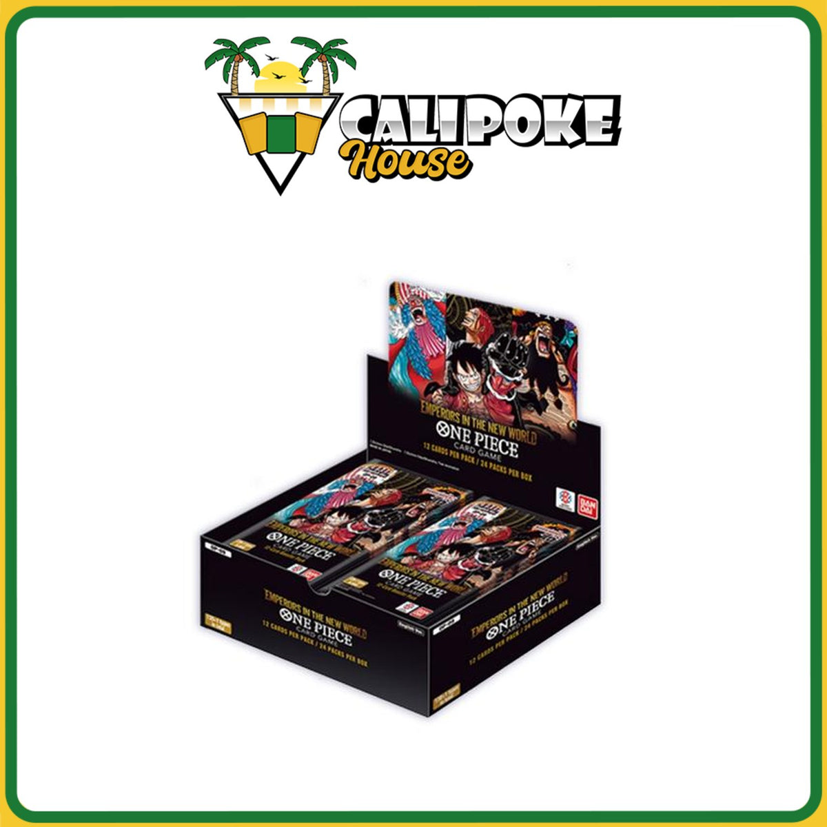 One Piece Trading Card Game OP-09 Emperors in the New World Booster Box English Sealed