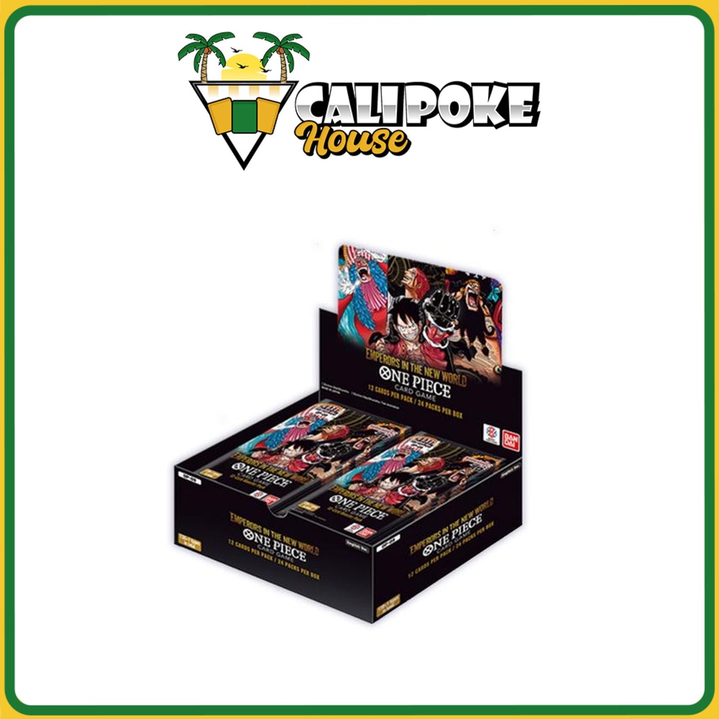 One Piece Trading Card Game OP-09 Emperors in the New World Booster Box English Sealed
