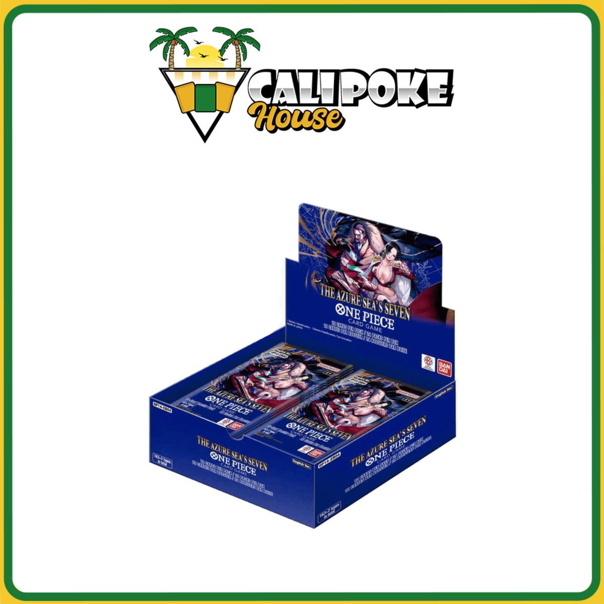 One Piece Trading Card Game OP-14 The Azure Sea's Seven Booster Box English Sealed