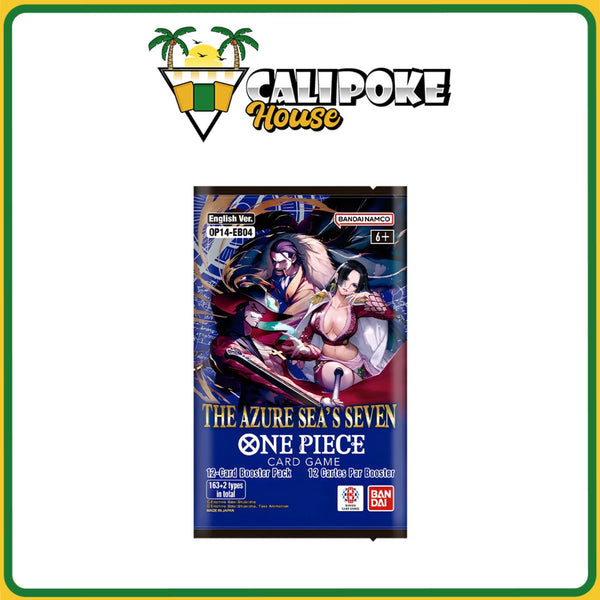 One Piece Trading Card Game OP-14 The Azure Sea's Seven Booster Box English Sealed