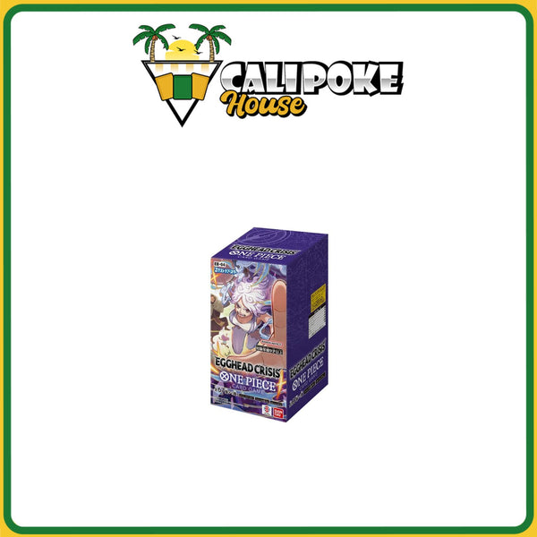 Case One Piece Trading Card Game EB-04 Egghead Crisis Booster Box Japanese Sealed (each case contains 12 boxes)