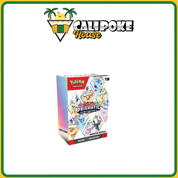 Pokemon Trading Card Game Prismatic Evolutions Booster Bundle PRE English Sealed