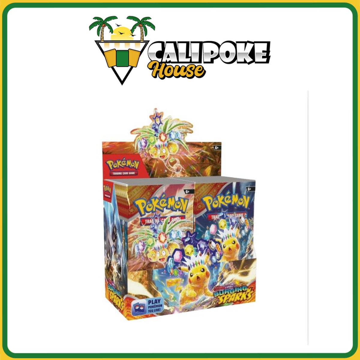 Pokemon Trading Card Game Scarlet & Violet Surging Sparks Booster Box English Sealed