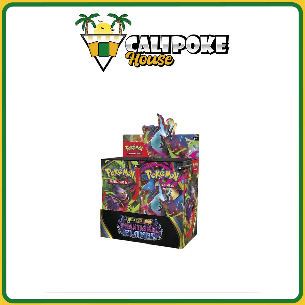 Pokemon Trading Card Game ME02 Phantasmal Flames Booster Box English Sealed