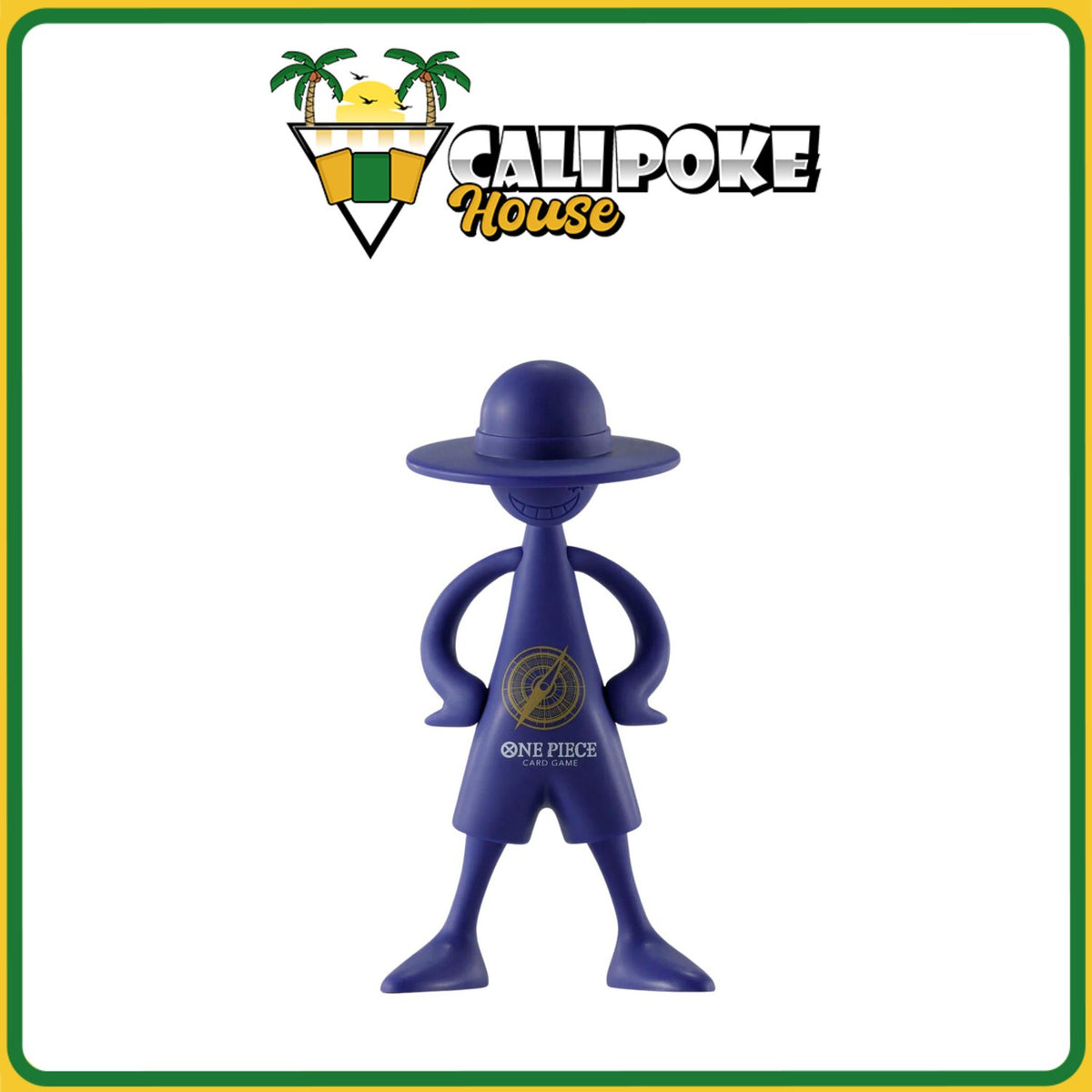 One Piece Trading Card Game Logotype Monkey D. Luffy 3.3-inch Figure Sealed