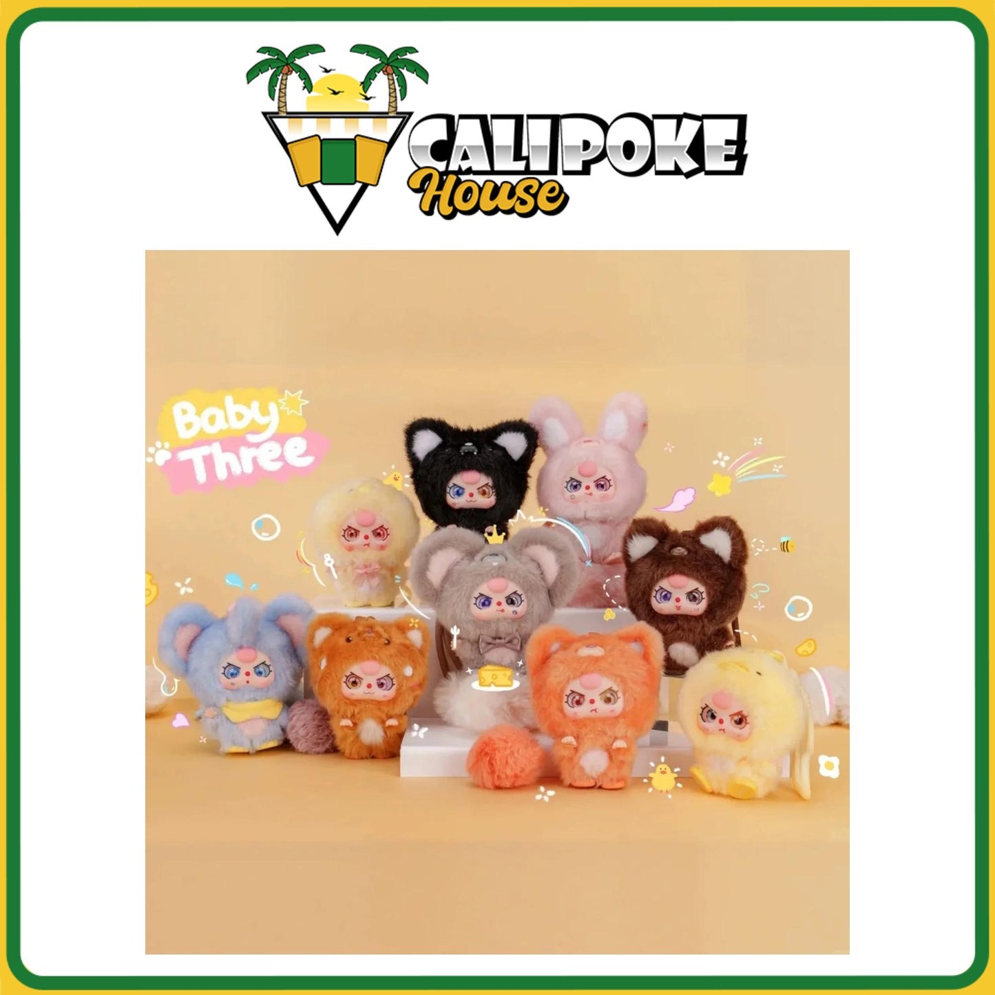 Baby Three Mini Hug Series Plush Blind Box
