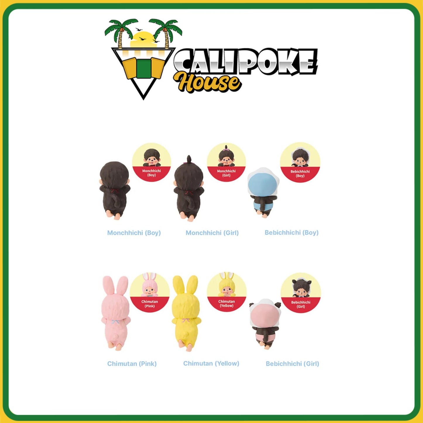 Sonny Angel Monchhichi Hipper Series Figurine Blind Box