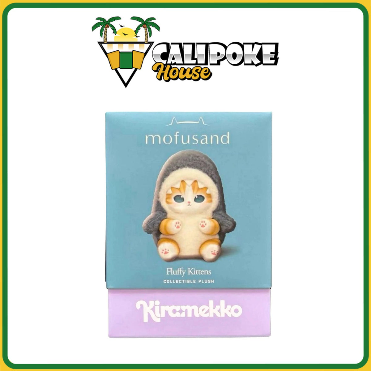 Mofusand Fluffy Kittens Series Plush Keychain Blind Box