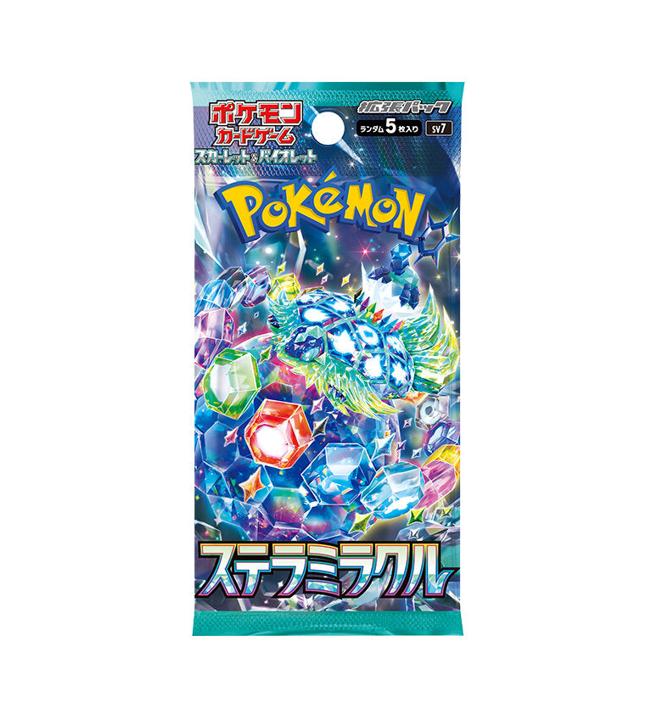 Pokémon Card Game SV7 Scarlet & Violet Booster Box Stellar Miracle Japanese Sealed