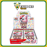 151 scarlet & violet booster box Pokémon Trading Card Game SV2A Set Ja – Calipokehouse Style:Card Back Blue Articuno Full Art Baseball_Stand numbered cards