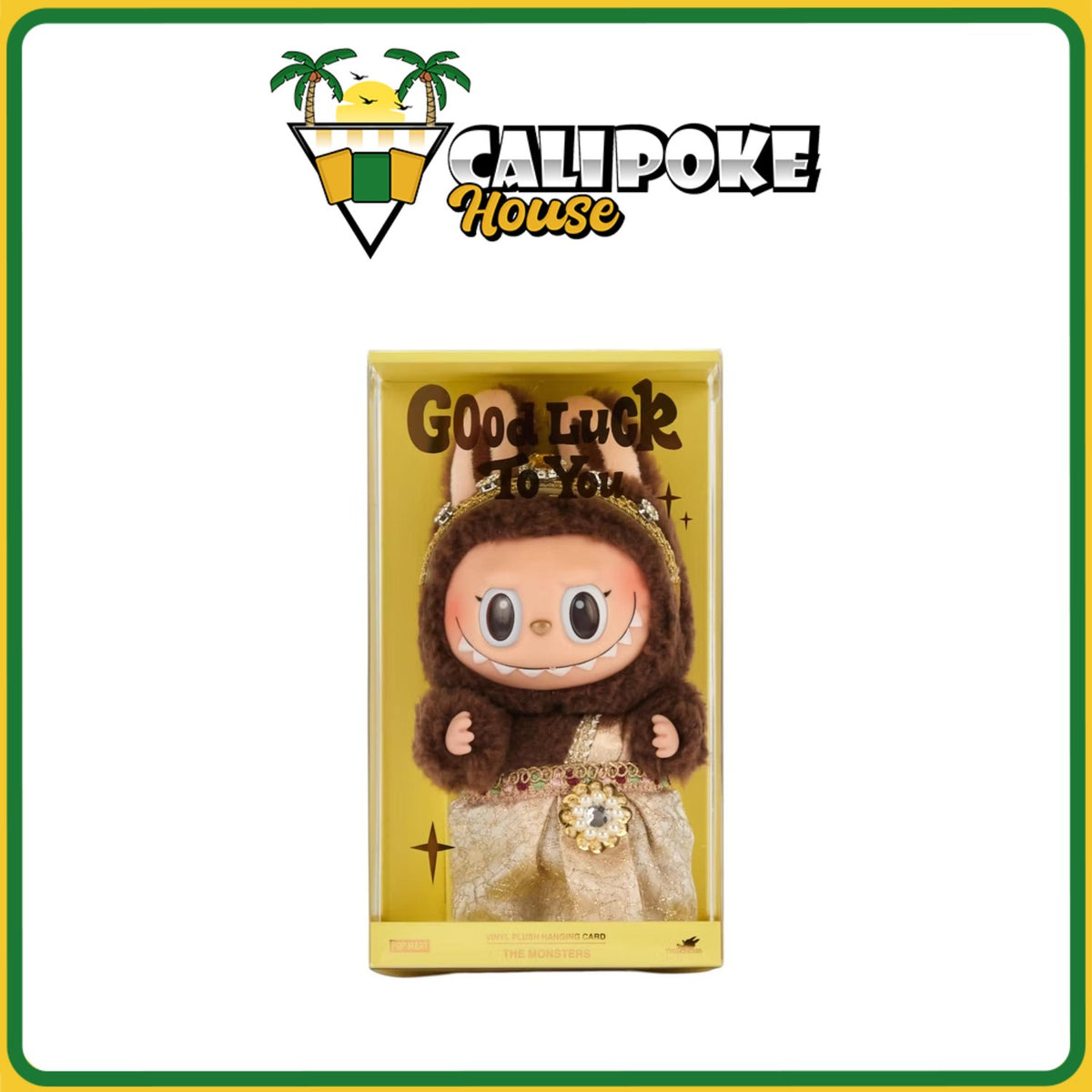 Pop Mart Labubu Good Luck to You Vinyl Plush Pendant