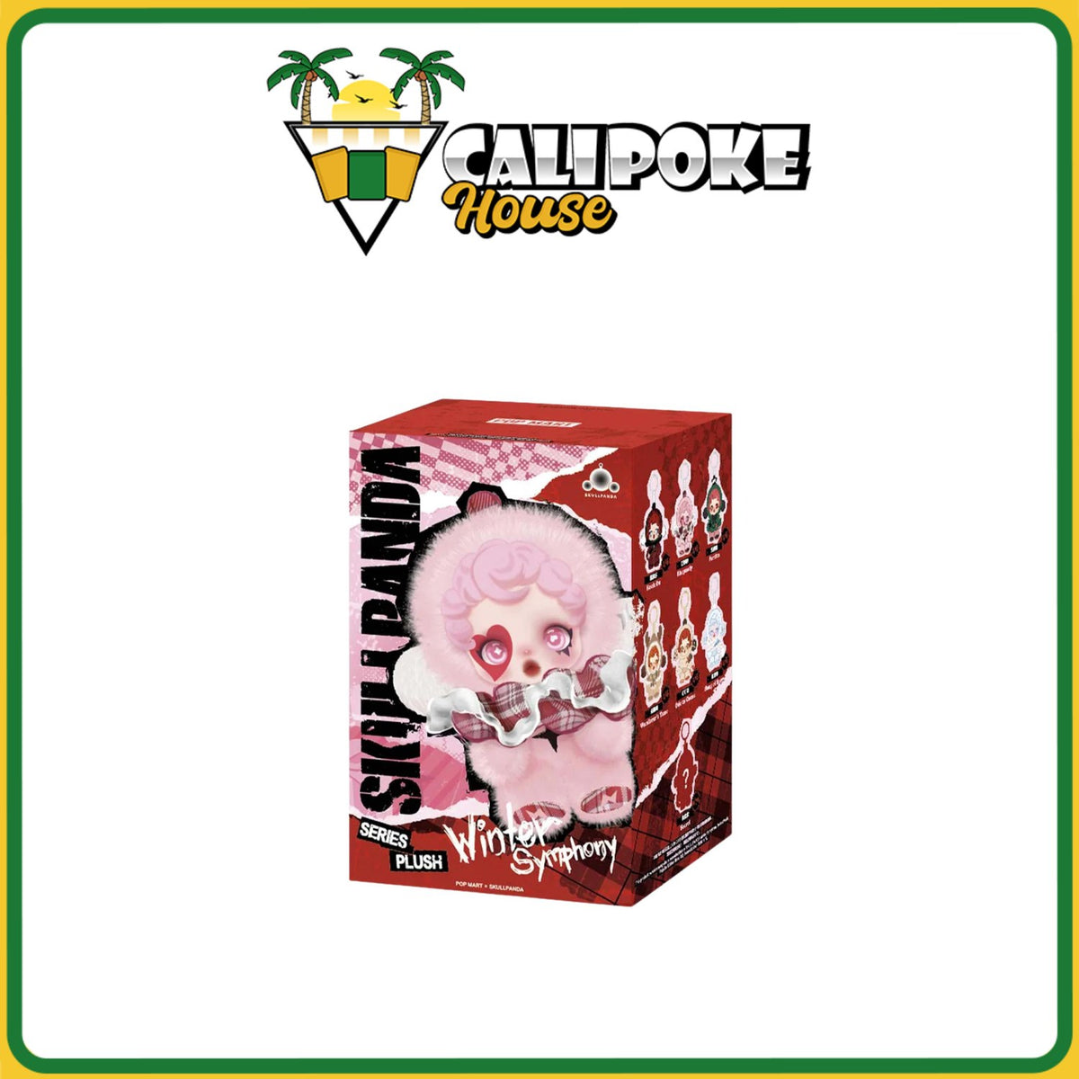Pop Mart Skullpanda Winter Symphony Series Plush Doll Pendant Blind Box