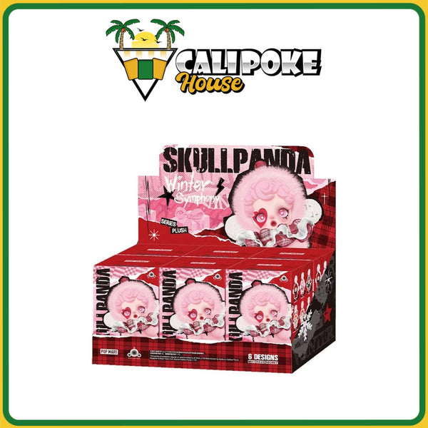 Pop Mart Skullpanda Winter Symphony Series Plush Doll Pendant Blind Box