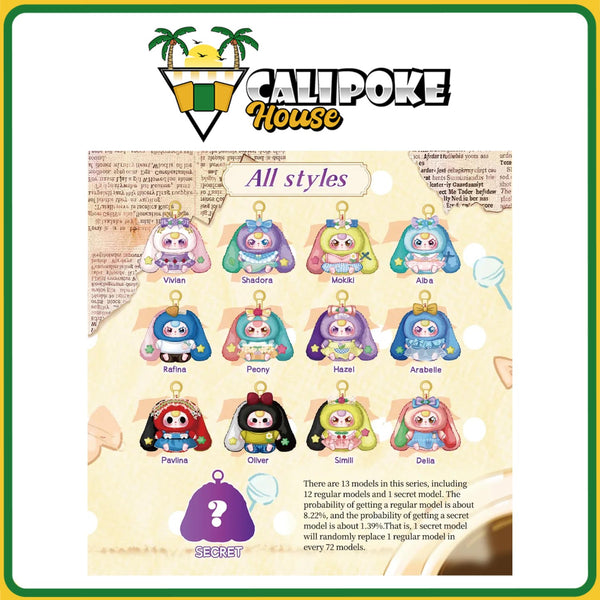 Baby Three Lily Rabbit Town V4 Series Plush Blind Box