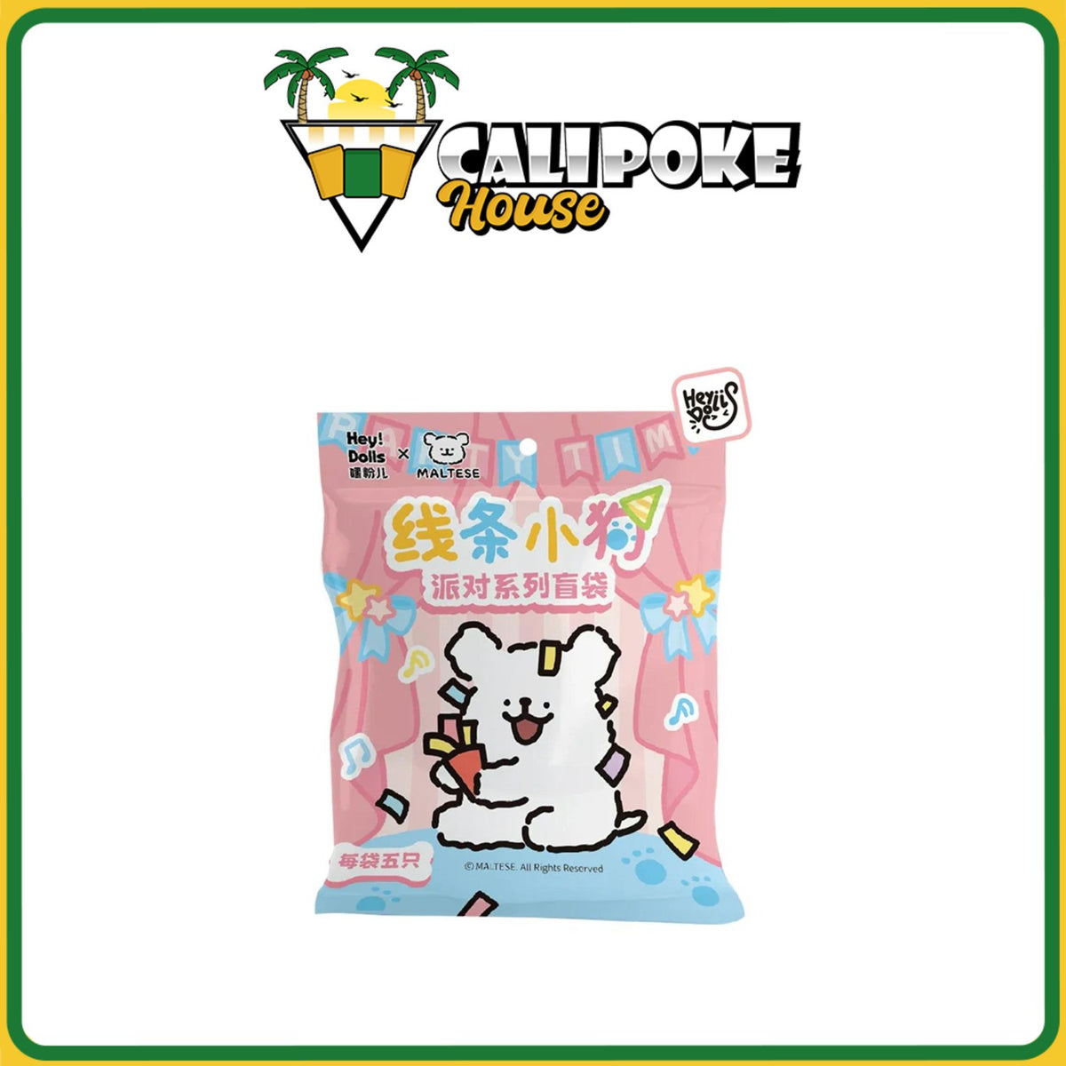 HeyDolls Maltese Fun Party Series Mini Figurines Blind Bag
