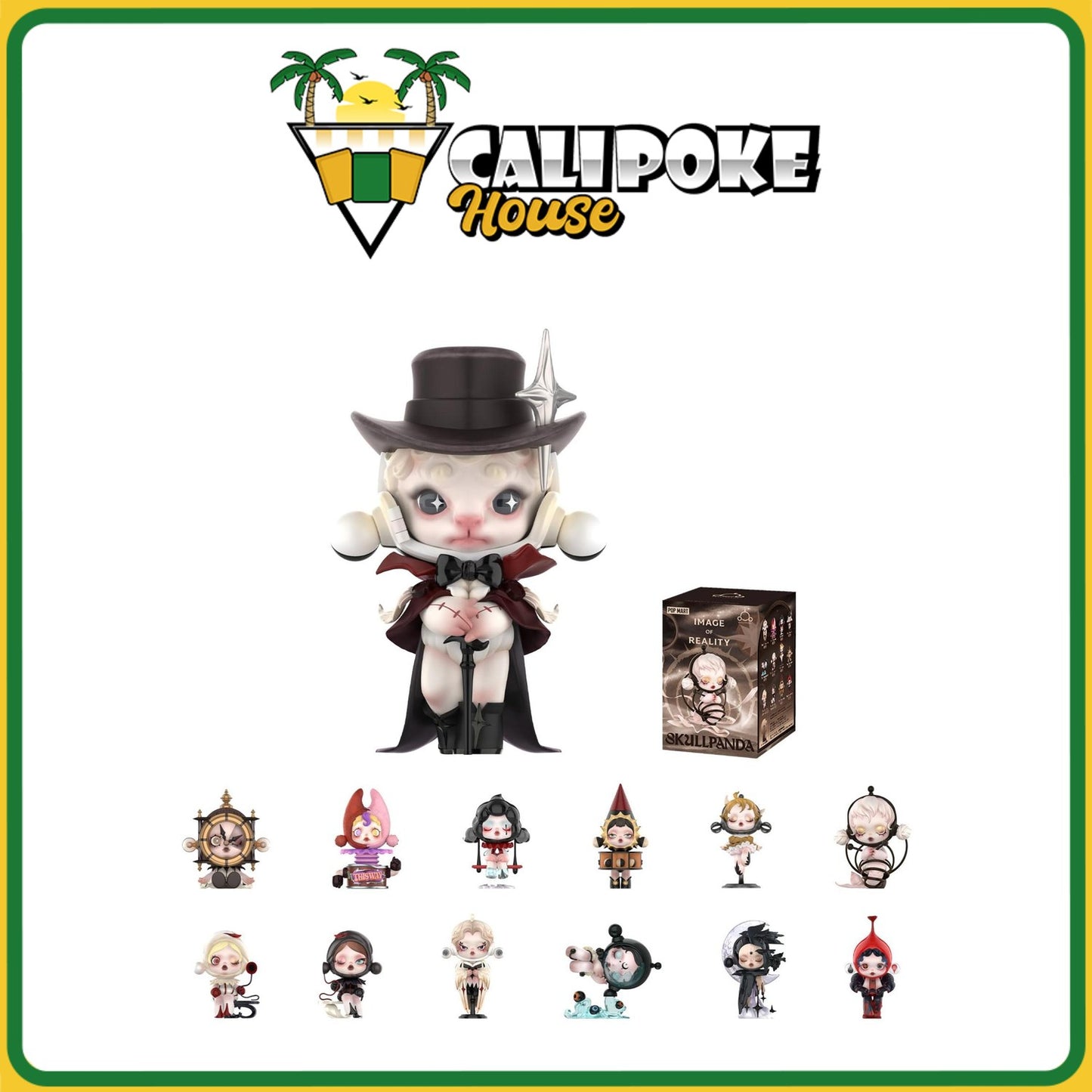 Pop Mart Skullpanda Image of Reality Series Figures Blind Box