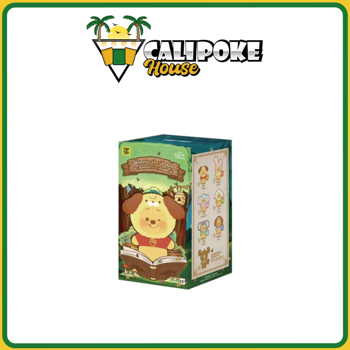 Top Toy Winnie the Pooh Fairy Tale Story Series Plush Keychain Blind Box