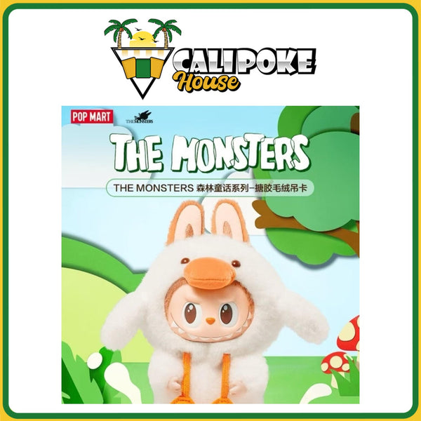 Pop Mart The Monsters Labubu Forest Fairy Tale Duck Vinyl Plush Pendant