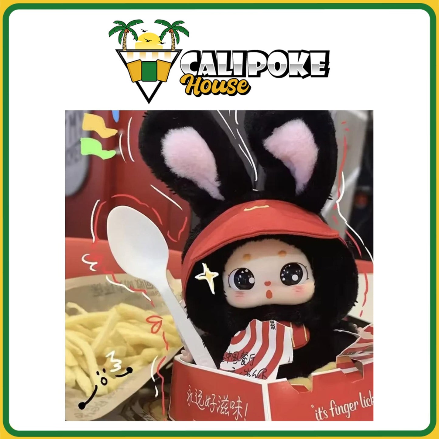 Baby Three What Should I Eat Today Series Vinyl Plush Blind Box