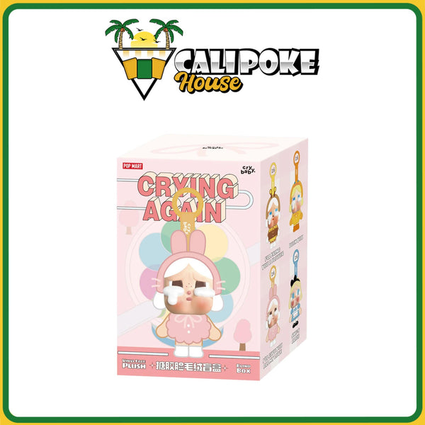 Pop Mart Crybaby Crying Again Series Vinyl Face Plush Blind Box