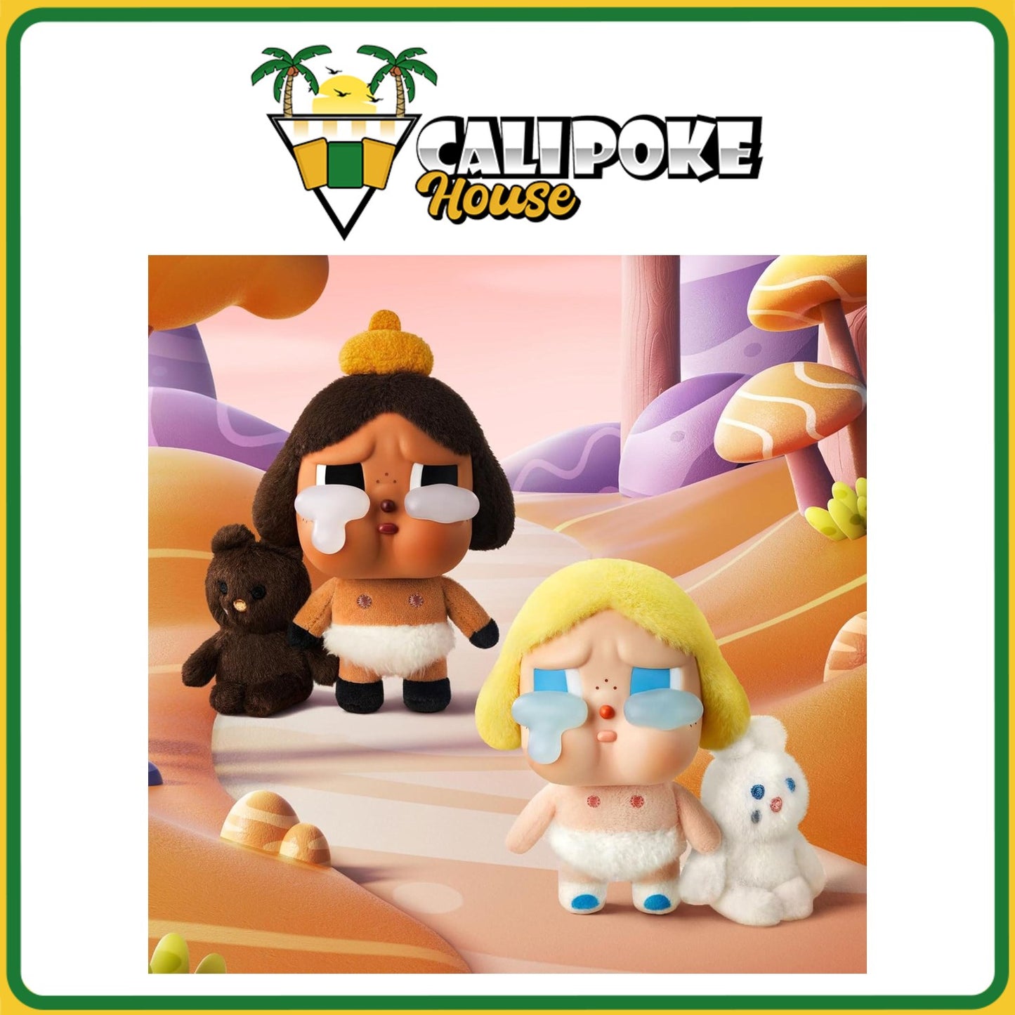 Pop Mart Crybaby Crying Again Series Vinyl Face Plush Blind Box