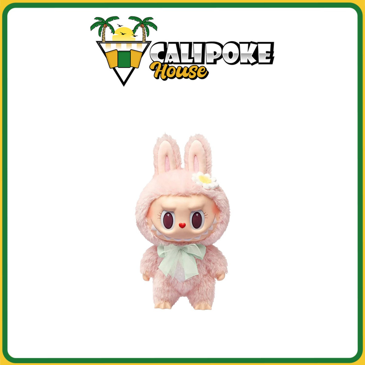 Pop Mart The Monsters Labubu Mokoko Close To Sweet Vinyl Plush Doll