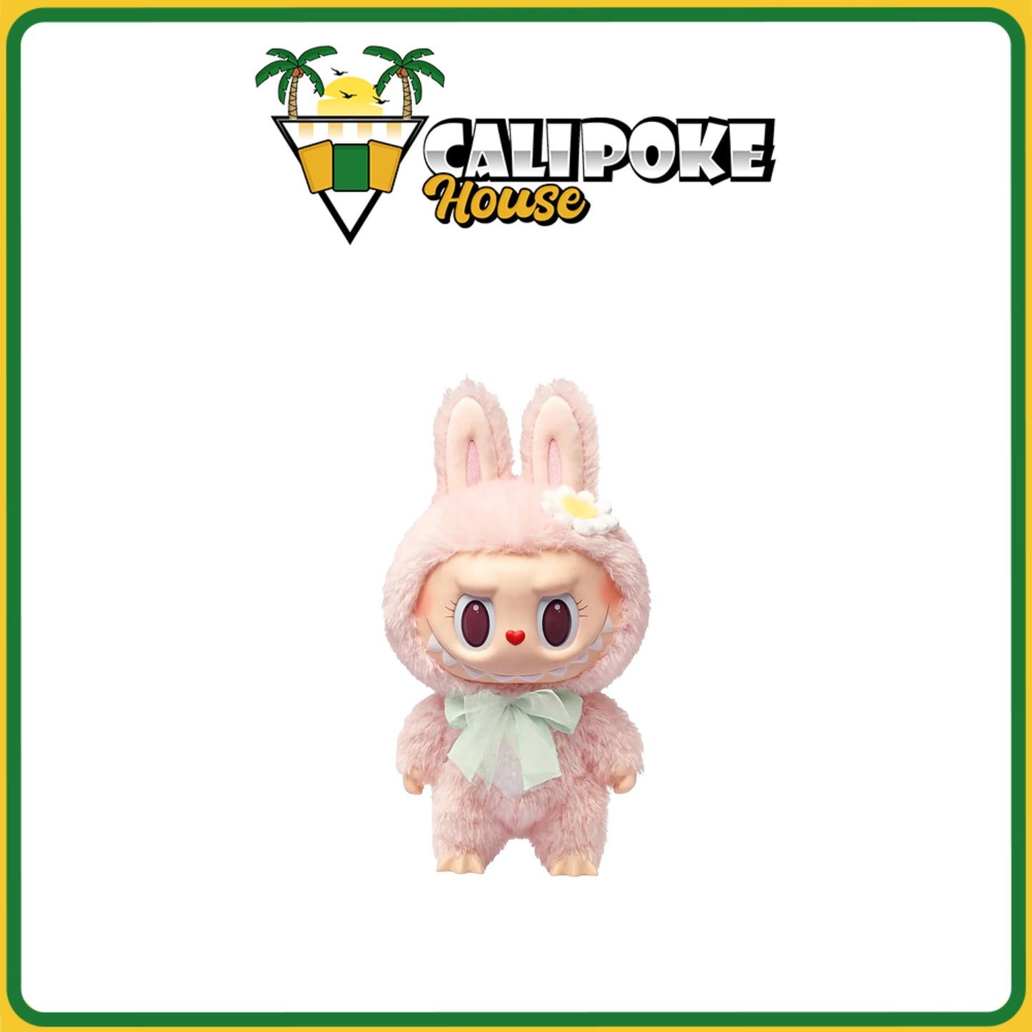 Pop Mart The Monsters Labubu Mokoko Close To Sweet Vinyl Plush Doll