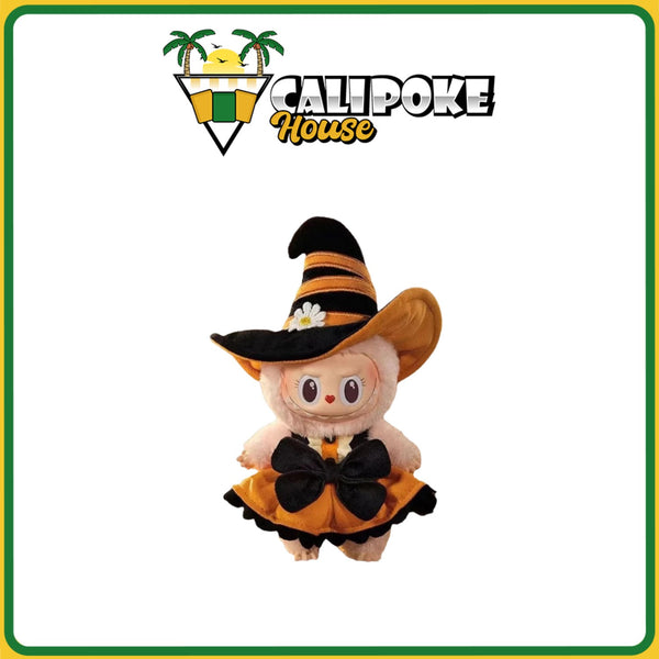 Pop Mart The Monsters Labubu Mokoko Magic of Pumpkin Vinyl Plush Pendant