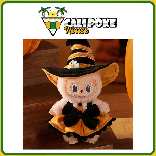 Pop Mart The Monsters Labubu Mokoko Magic of Pumpkin Vinyl Plush Pendant