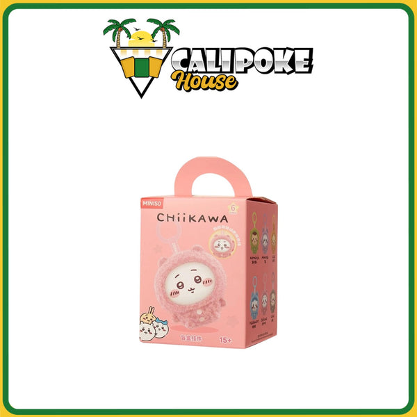 Miniso Chiikawa Pajamas Face Changing Keychain Vinyl Figure Blind Box