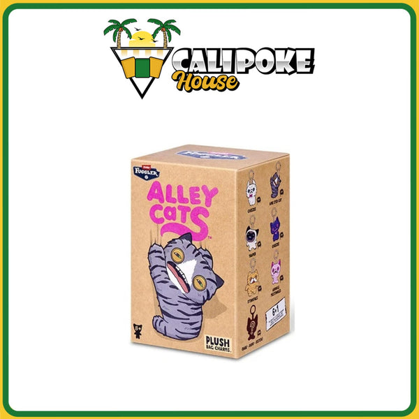 Case ZURU Fugglers Alley Cats 5" Plush Keychain Blind Box