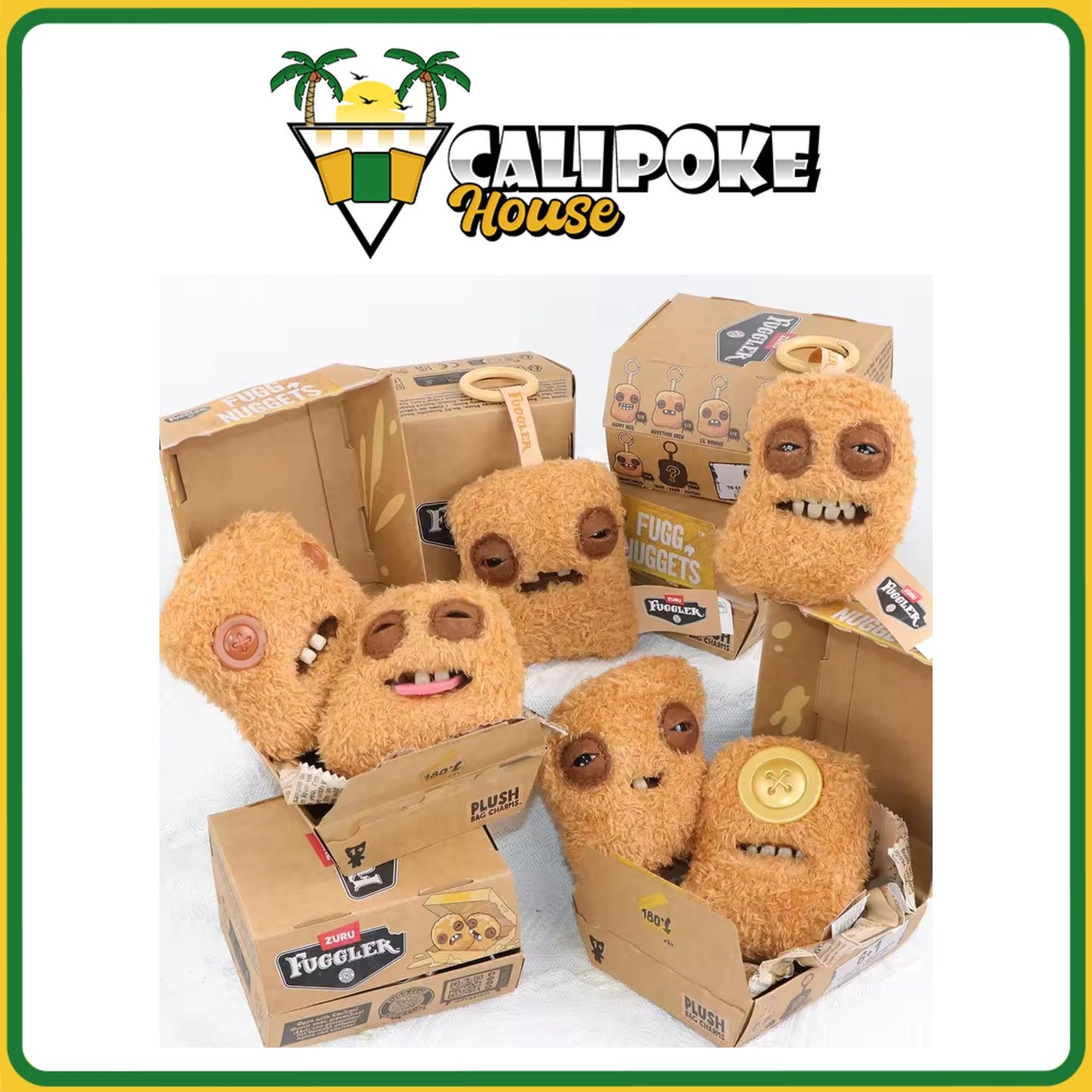 ZURU Fugglers Fugg Nuggets Plush Keychain Blind Box