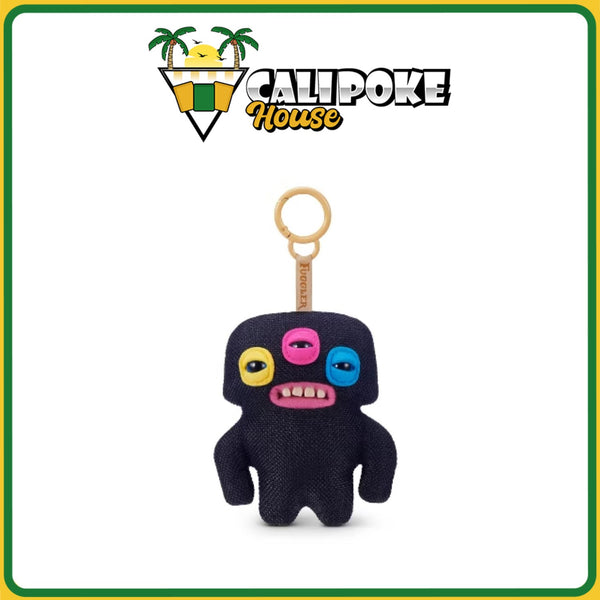 ZURU Fugglers Keyring Charm 5" Plushies (Black Annoyed Alien)
