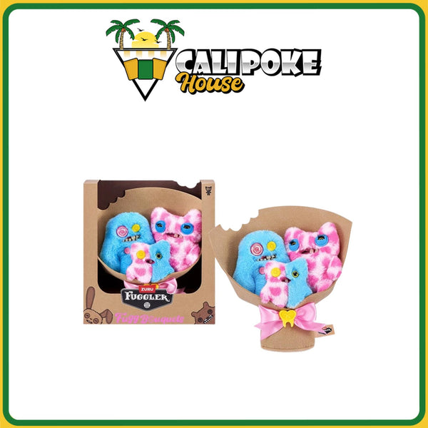 ZURU Fugglers Bouquet - Set of 3 Plushies (Pink & Blue)