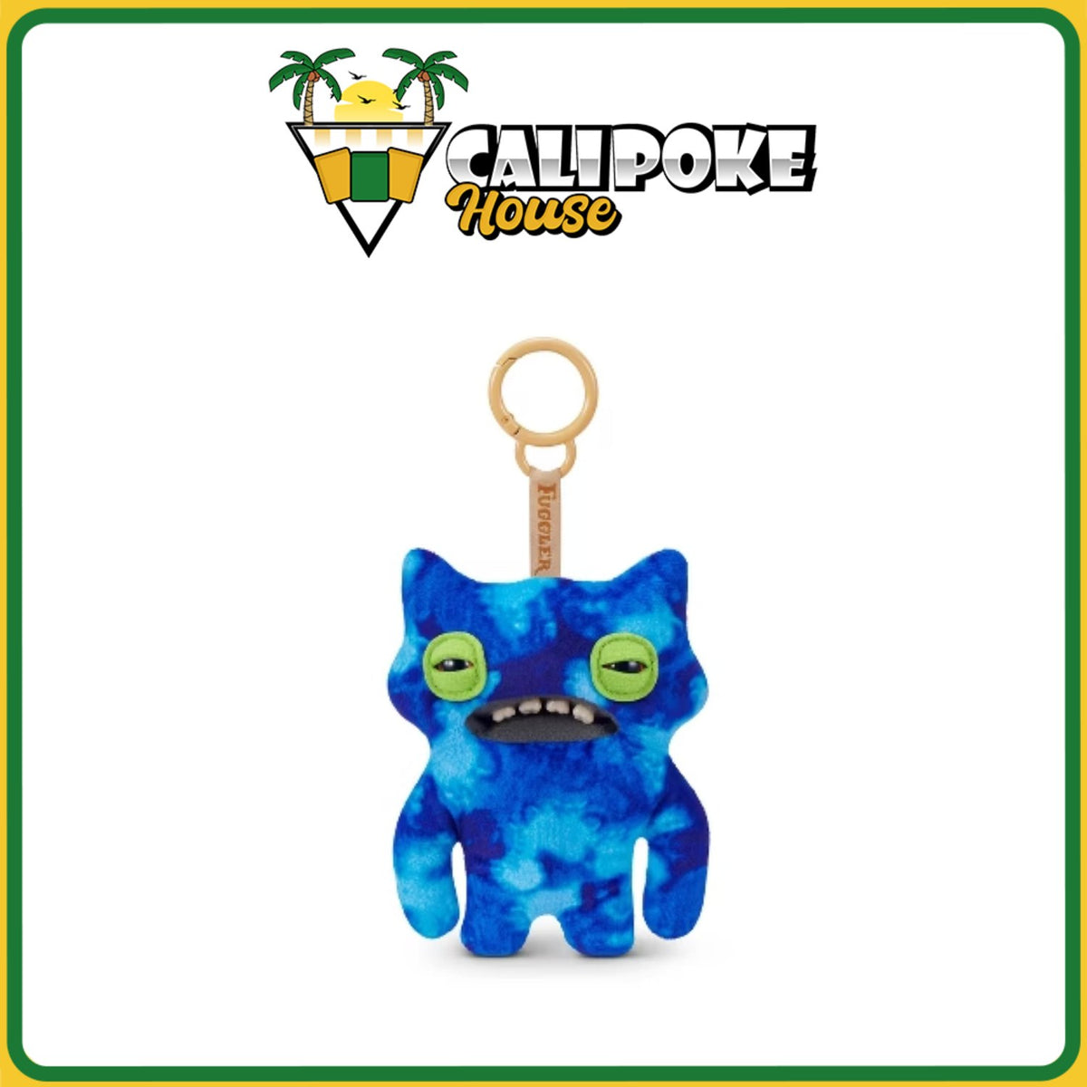 ZURU Fugglers Keyring Charm 5" Plushies (Blue Wide Eyed Weirdo)