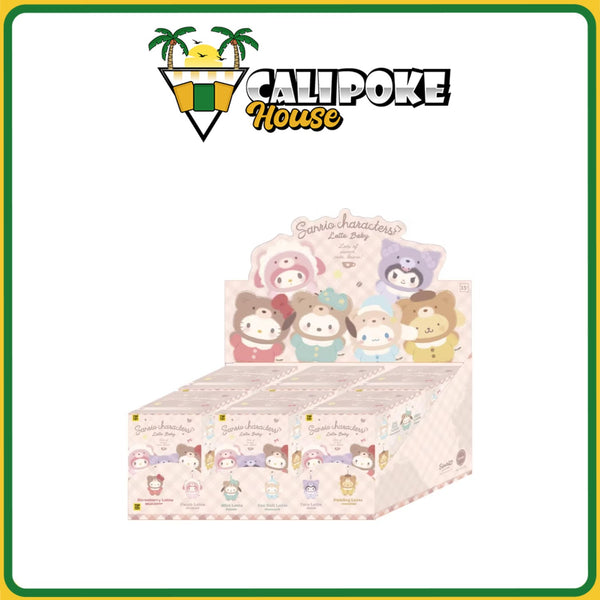 Top Toy Sanrio Latte Baby Series Vinyl Plush Keychain Blind Box
