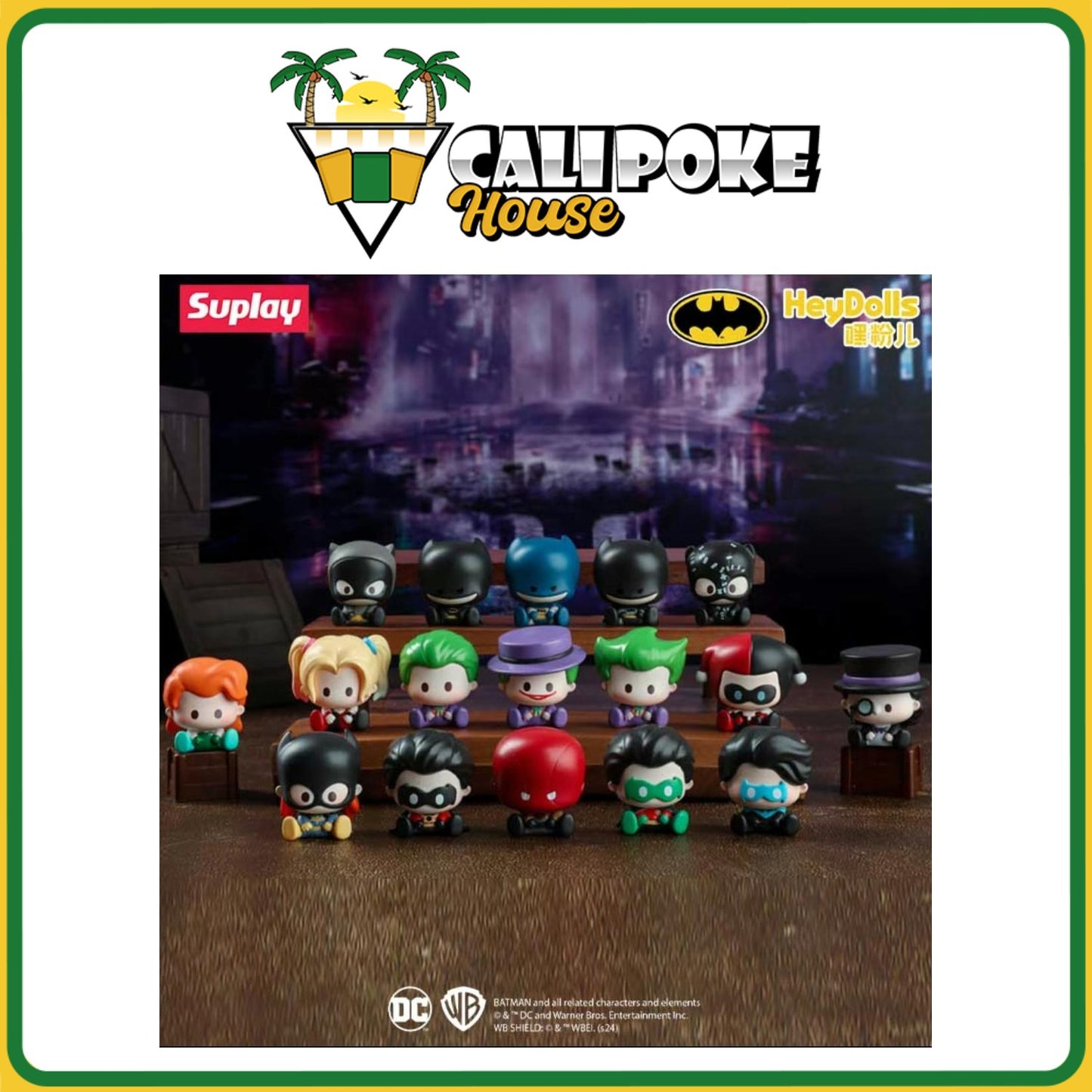 Heydolls Batman From Arkham Mini Figurines Blind Bag