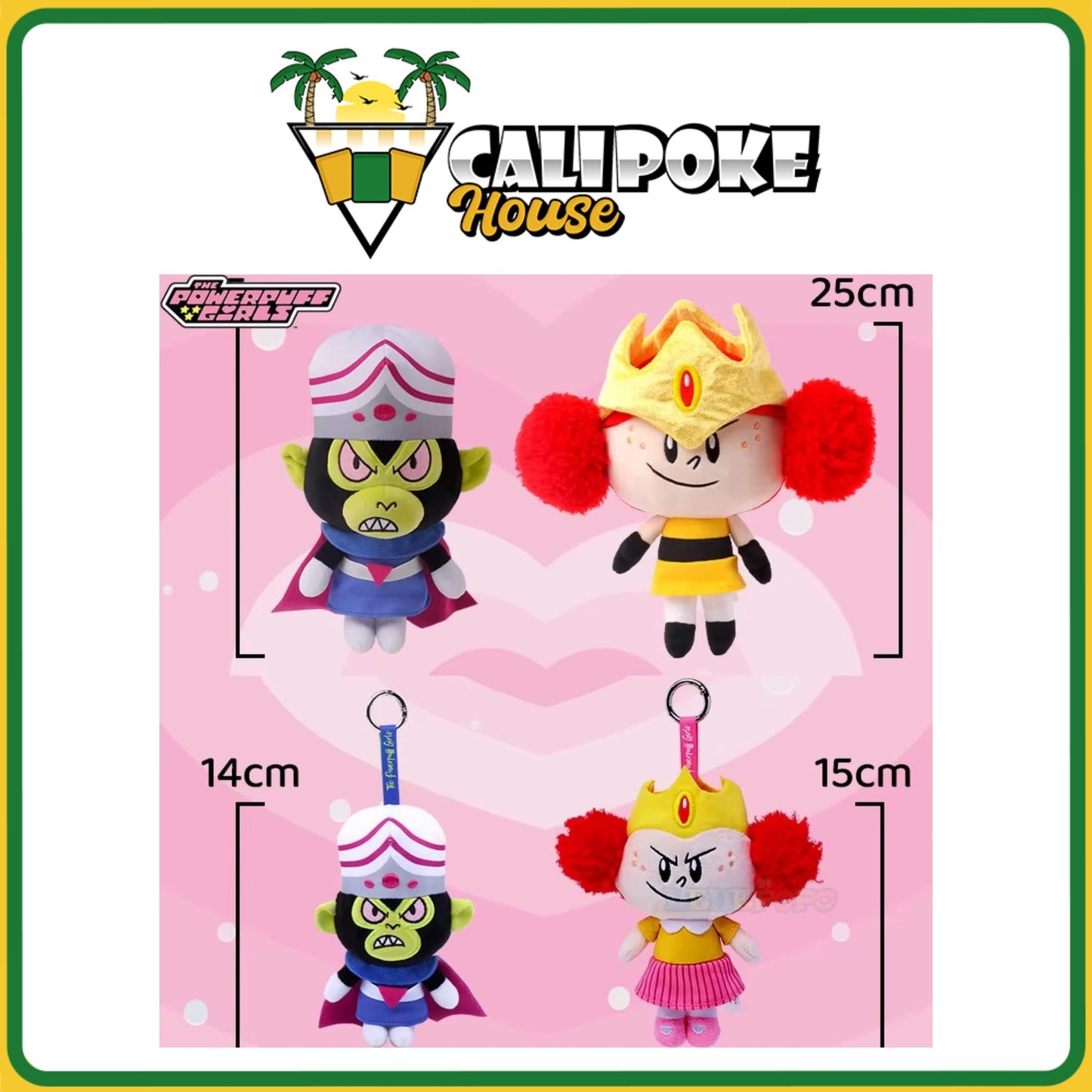 HUGKIS Powerpuff Girls Princess Morbucks 10" Plushie