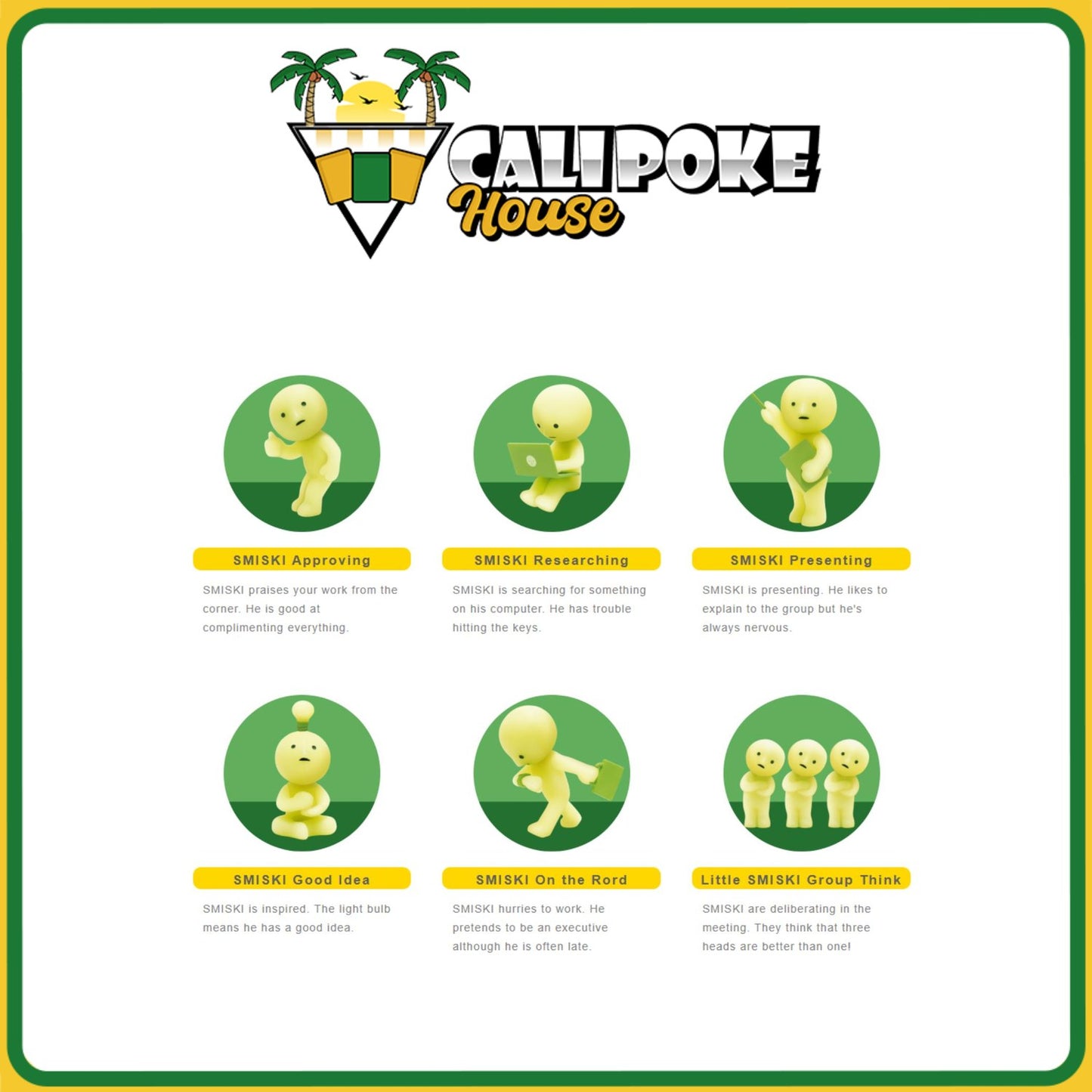 Sonny Angel Smiski At Work Series Figurine Blind Box