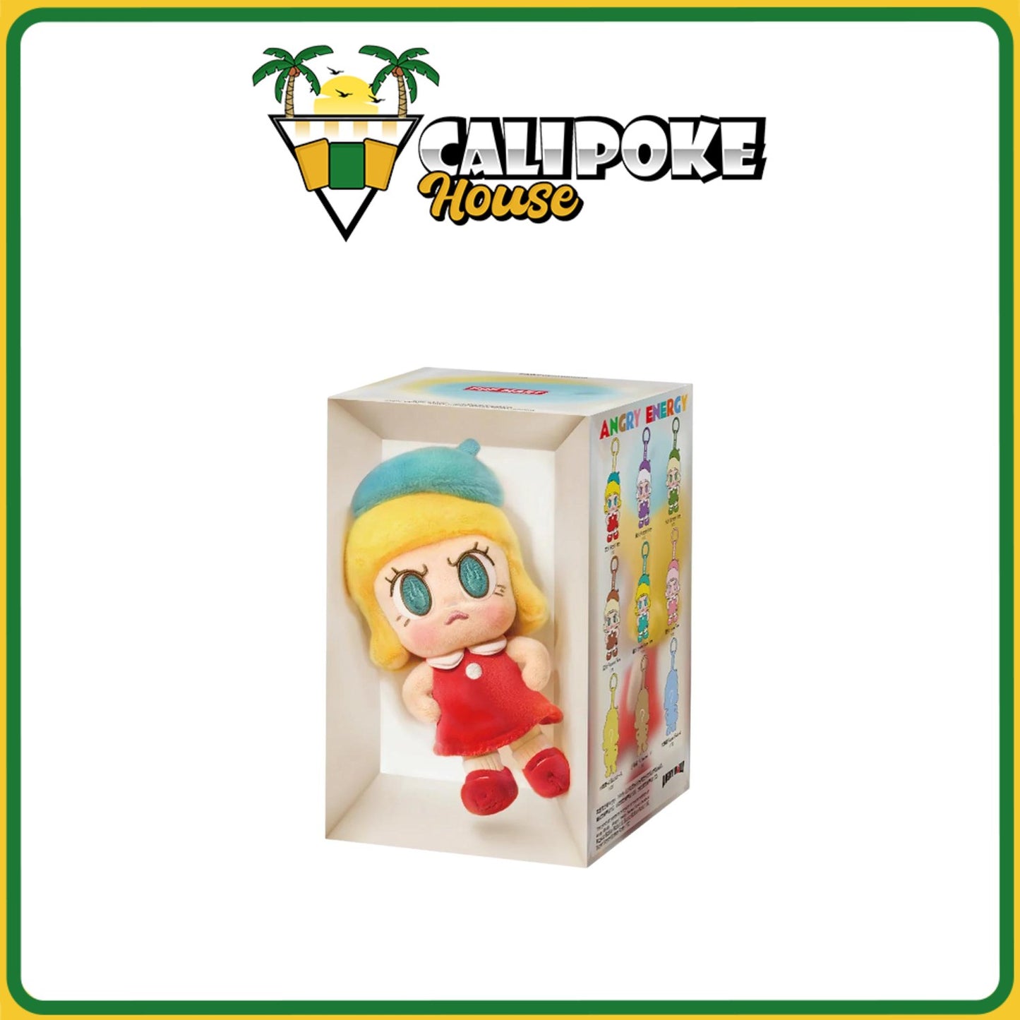 Pop Mart Angry Molly Angry Energy Series Plush Pendant Blind Box