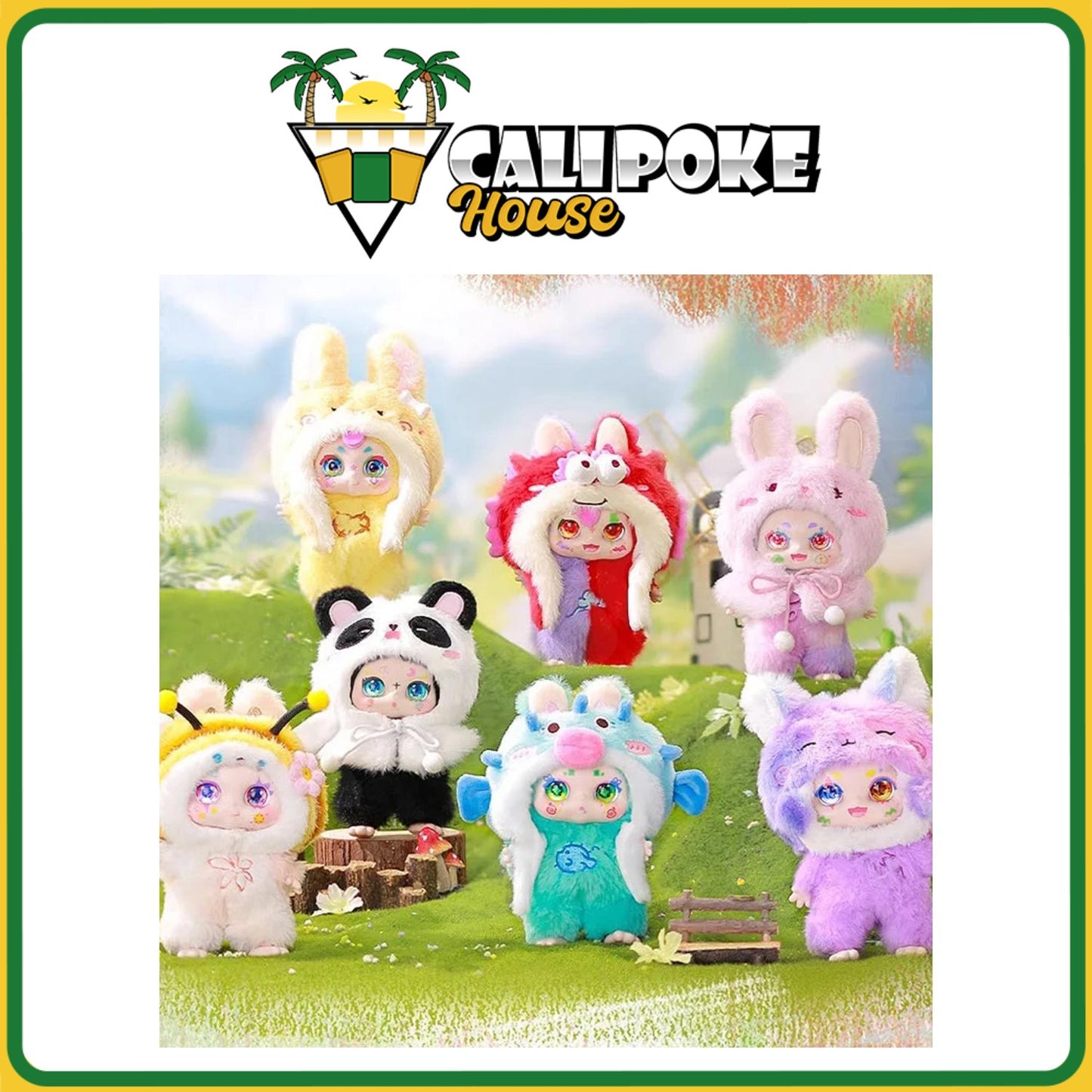Estar Culture Kimmon Wilderness Dreams Series Vinyl Figure Plush Blind Box