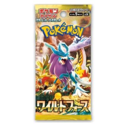 Wild Force Pokemon Card Game Scarlet & Violet Booster Box SV5K Japanese Sealed