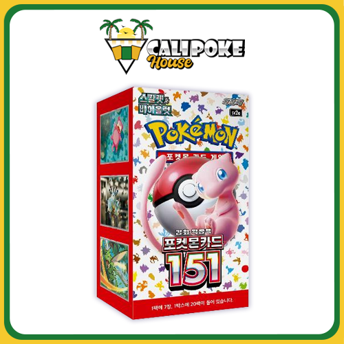 Pokémon Trading Card Game Korean 151 Booster Box Sealed