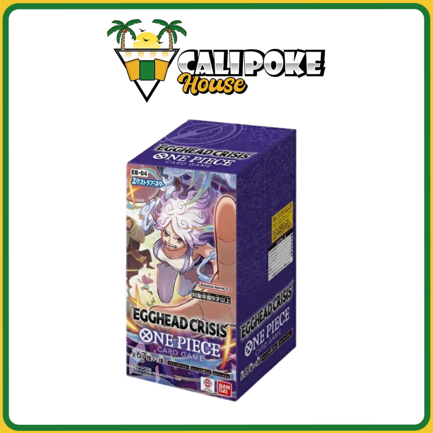 One Piece Trading Card Game EB-04 Egghead Crisis Booster Box Japanese Sealed