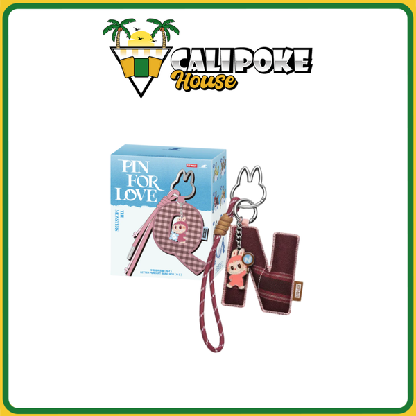 CONFIRMED Pop Mart THE MONSTERS (Labubu) V4 Pin for Love Series- Letter Pendant Blind Box (N-Z) - Opened Box
